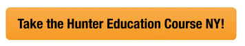 CTA button to take the New York hunter safety course online. 