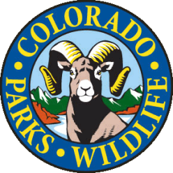Colorado Parks & Wildlife logo. 