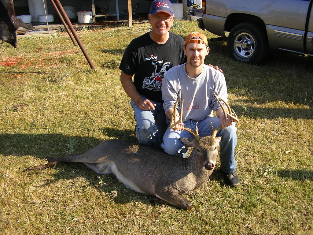 Tim Wagner and a deer kill, hunter education helps hunters keep hunting every season concept. 