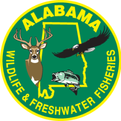 Alabama Wildlife and Freshwater Fisheries logo.