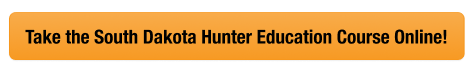 Button to sign up for the South Dakota hunter safety course from Hunter-Ed. 