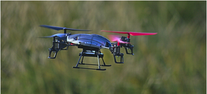 Hunters using drones for hunting in the field