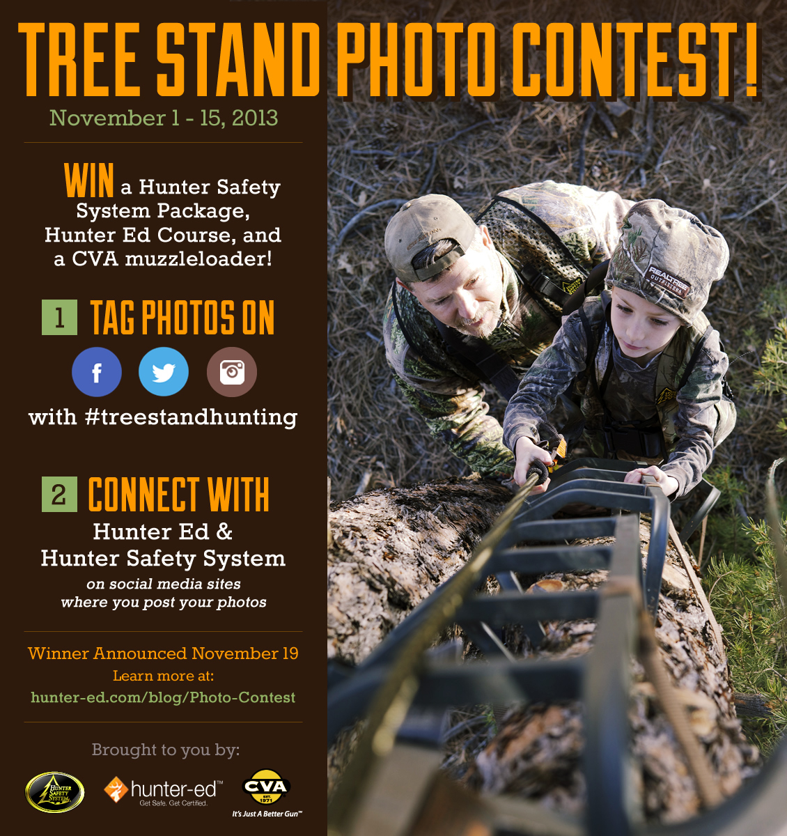 Tree Stand Photo Contest with Hunter Safety System